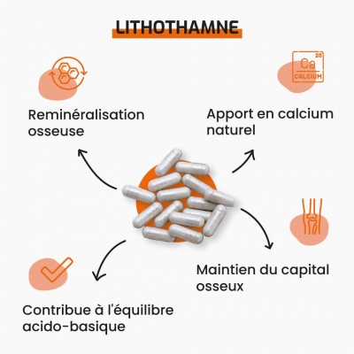 Complément alimentaire Lithothamne