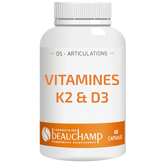 Complément alimentaire Vitamines K2 & D3