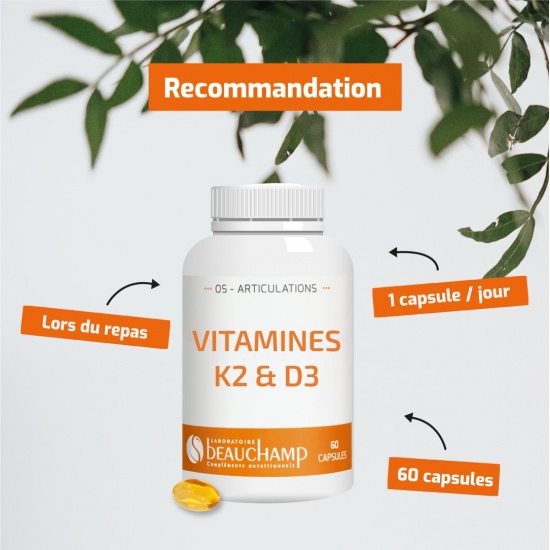 Vitamines K2 & D3