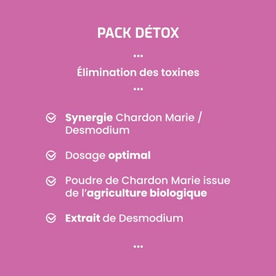 Complément alimentaire Pack Détox