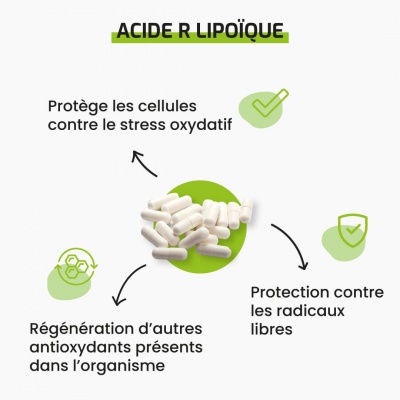 Complément alimentaire Acide R lipoïque