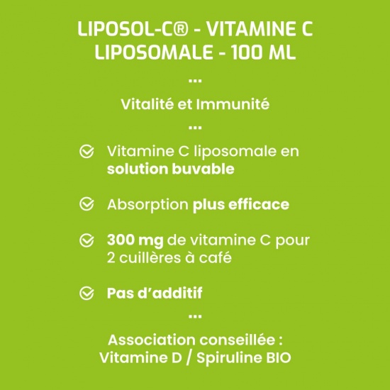 Liposol-C® - Vitamine C liposomale - 100 ml