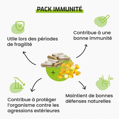 Complément alimentaire Pack Immunité