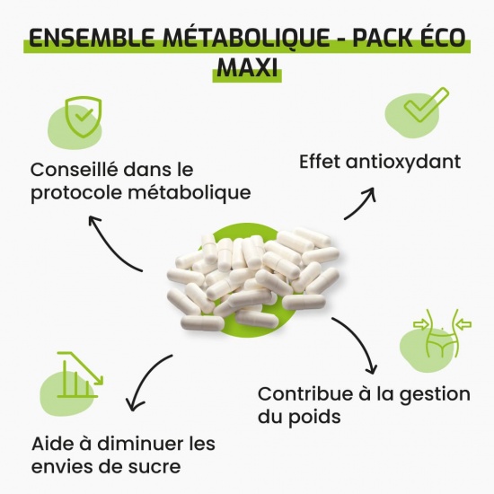 Ensemble métabolique - Pack ECO MAXI