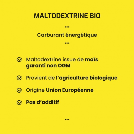Maltodextrine BIO / Gamme Sport