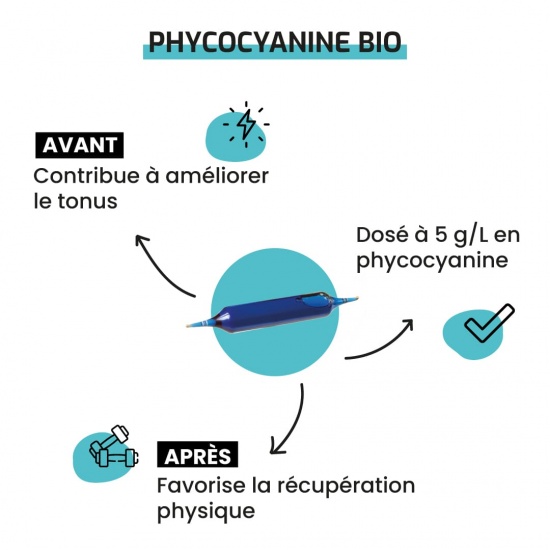 Phycocyanine BIO / Gamme Sport