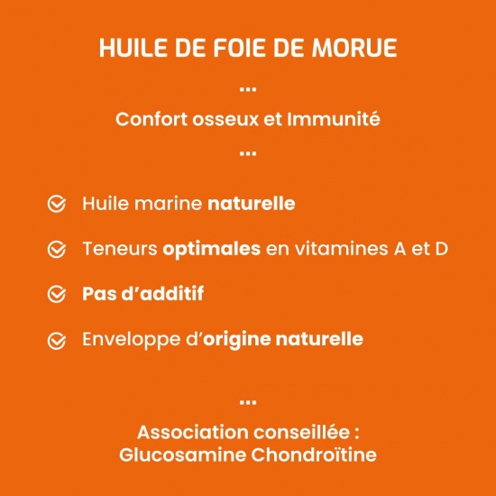 HUILE DE FOIE DE MORUE- LEPIVITS | Vitamines A & D naturelles !