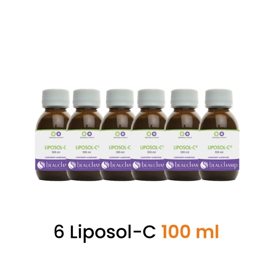 Pack de 6 Liposol-C 100 ml...