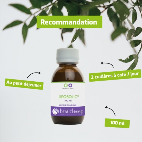 Pack de 12 Liposol-C 100 ml Vitamine C liposomale