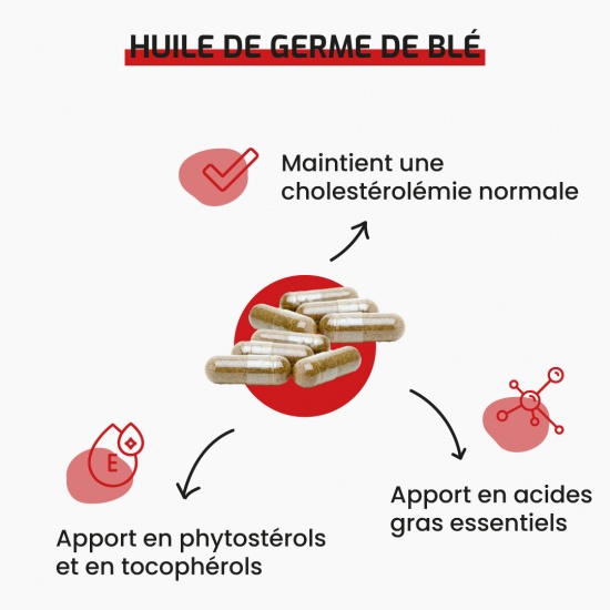 Huile de germe de blé