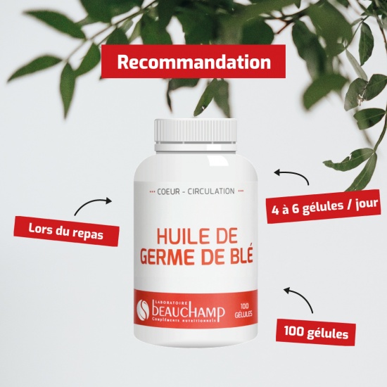 Huile de germe de blé