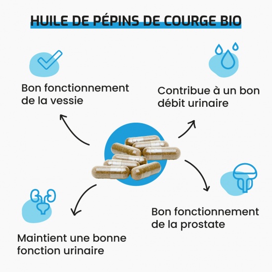 Huile de pépins de courge BIO