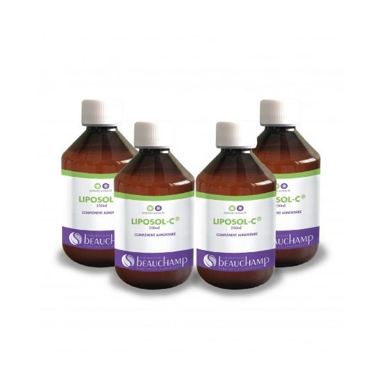 Liposol-C® - Vitamine C liposomale Pack 4 x 250 ml