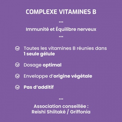 Complément alimentaire Complexe vitamines B