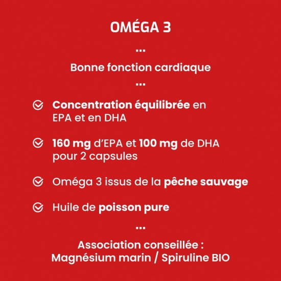 Oméga 3 capsules