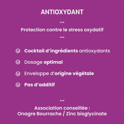 Complément alimentaire Antioxydant