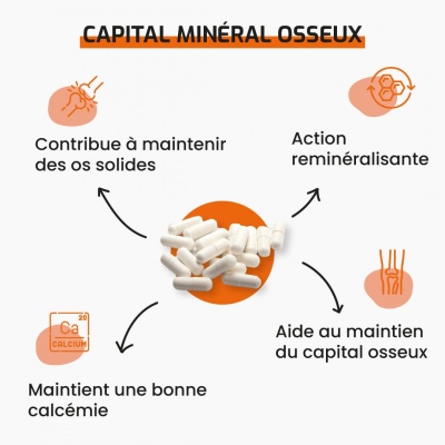 Complément alimentaire Capital minéral osseux