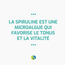 La Spiruline - FAVORISE LE TONUS ET LA VITALITÉ

La Spiruline contribue :

✅ À favoriser le tonus et la vitalité 
✅ Maintenir un bon statut en vitamines et minéraux
✅ Aider en cas de fatigue passagère 
✅Favorise la résistance de l'organisme 

#complémentalimentaire #bienetrenaturel #fatigue #vitamines #minéraux #vitalité #organisme